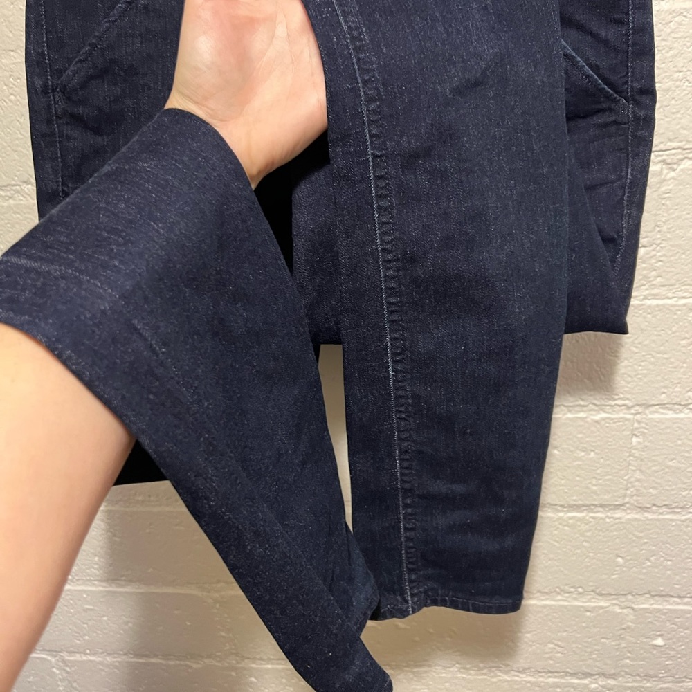 Express High Rise Denim Legging - Picture 2 of 9